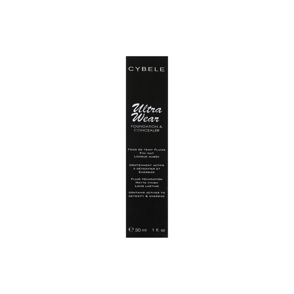 Cybele Ultra Wear Foundation & Concealer 01 Porcelain | Full Coverage