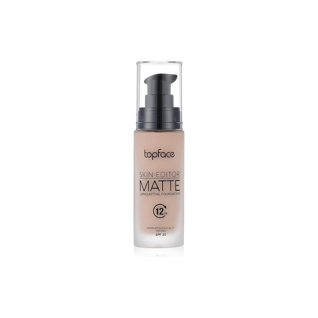 Topface Skin Editor Matte Foundation Shade 01 | 12H HD Wear
