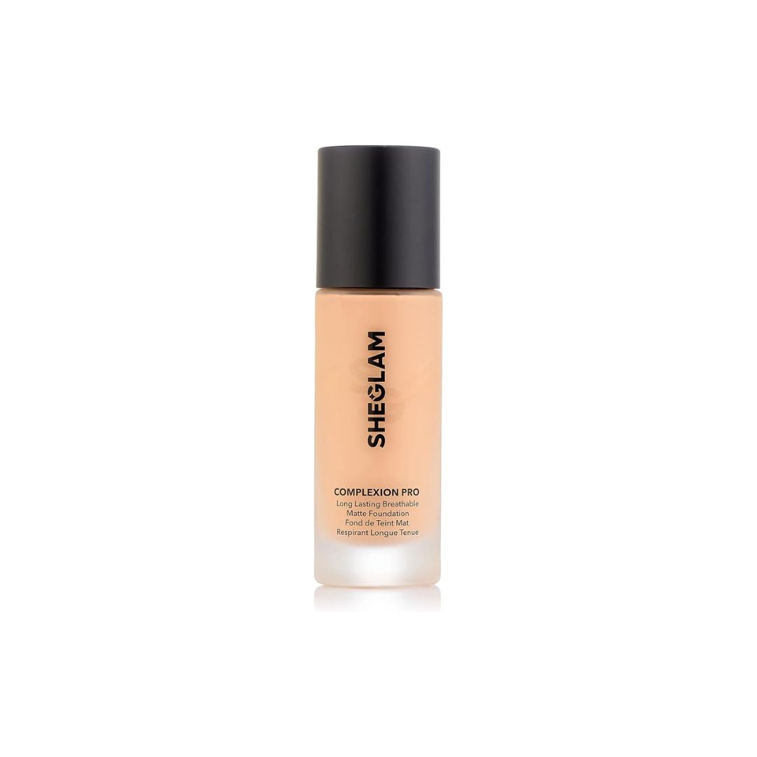 SHEGLAM Complexion Pro Matte Foundation Peach | 12H Long-Wear