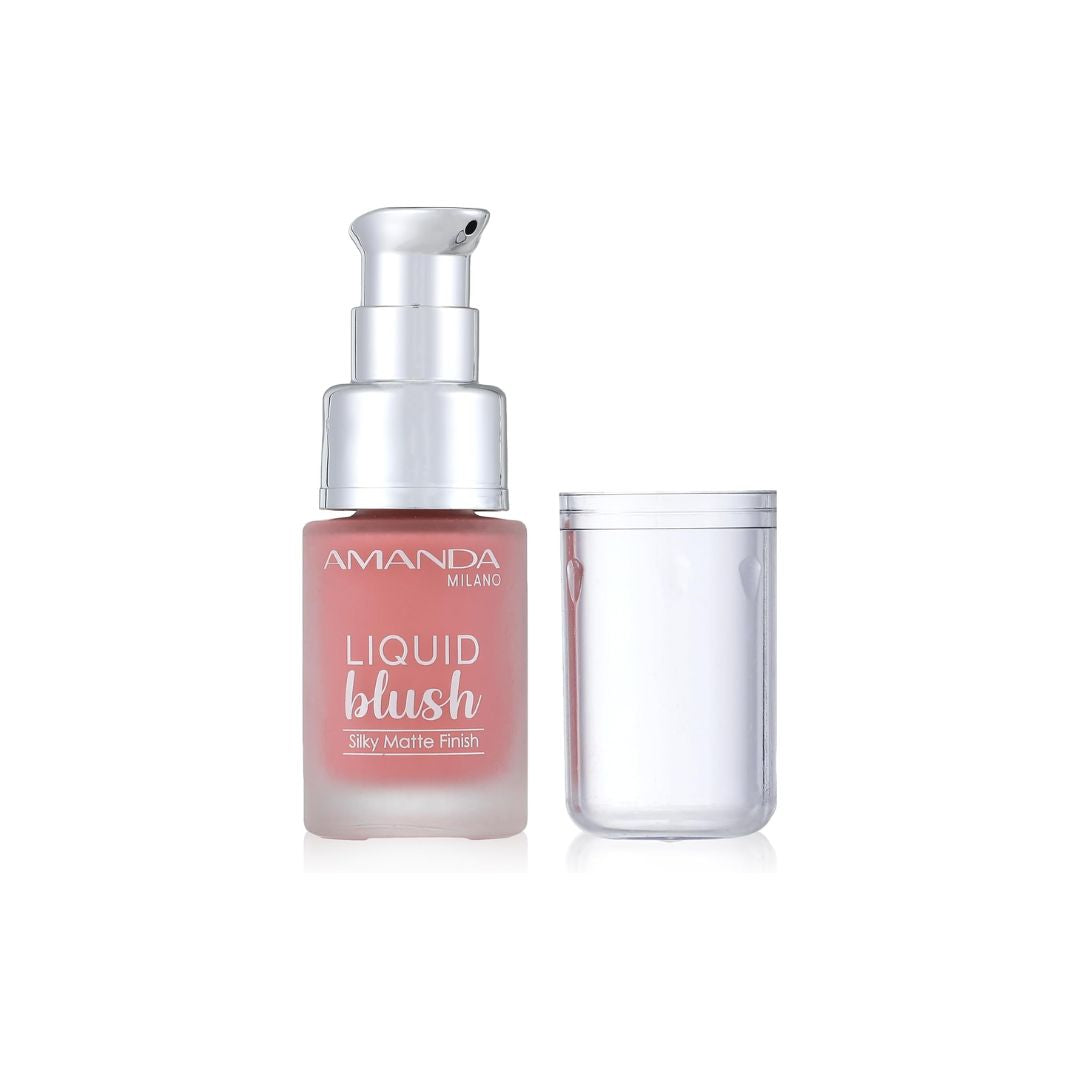 Amanda Milano Liquid Blusher - Shade 03 | 12H HD Radiance
