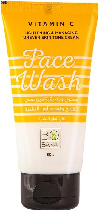 Bobana Vitamin C Face Wash (50ml) | Instant Brightening & Glow