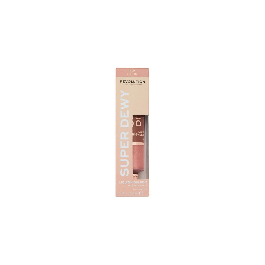 Revolution Super Dewy Liquid Highlighter 15ml | 12H HD Glass Skin Glow