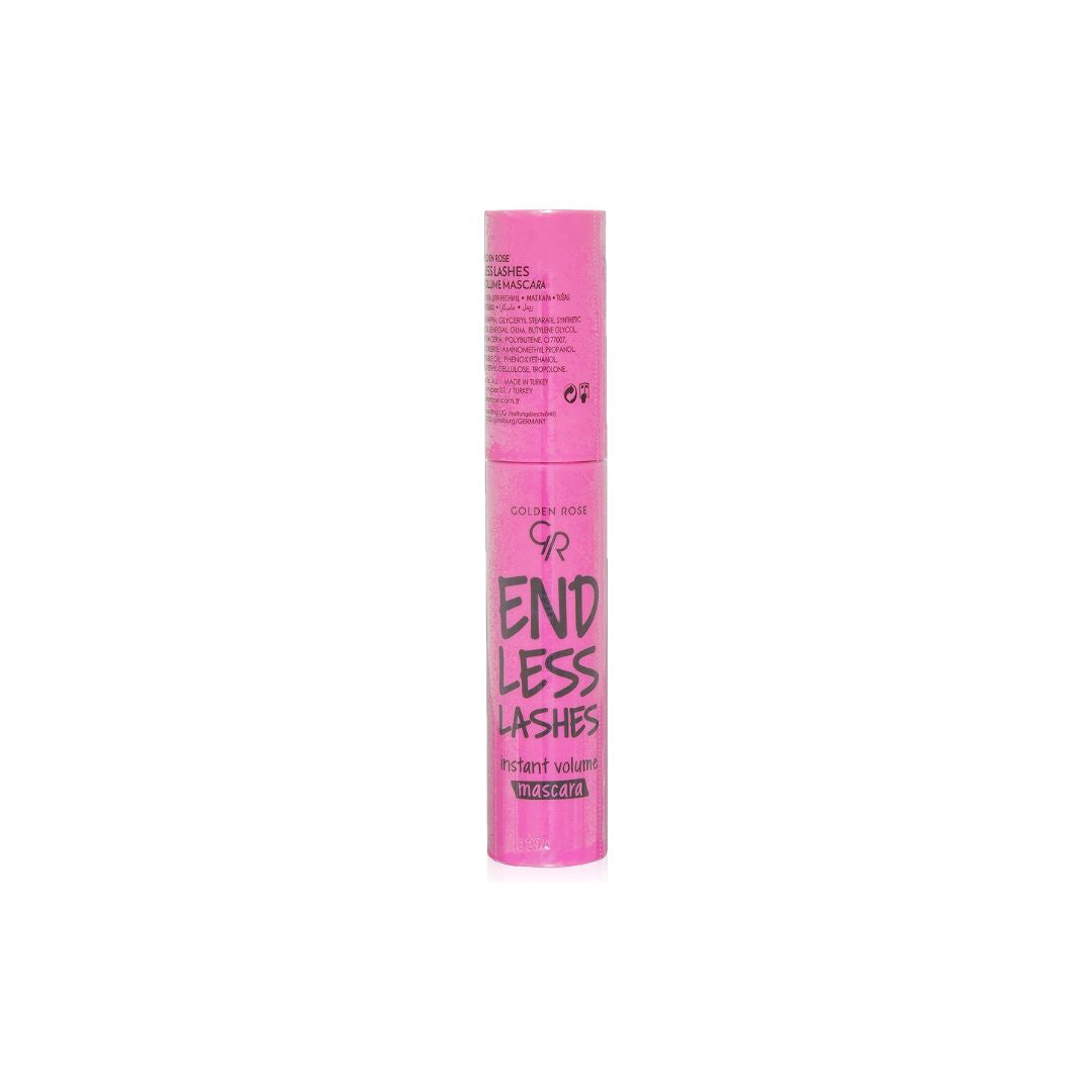 Golden Rose Endless Lashes Mascara | 12H HD Volume & Length