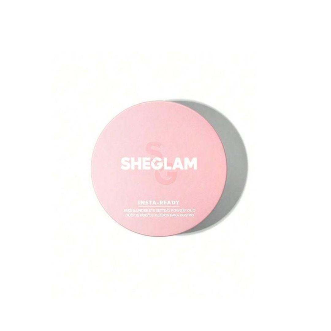SHEGLAM Insta-Ready Face & Under Eye Setting Powder Duo | 12H HD Matte