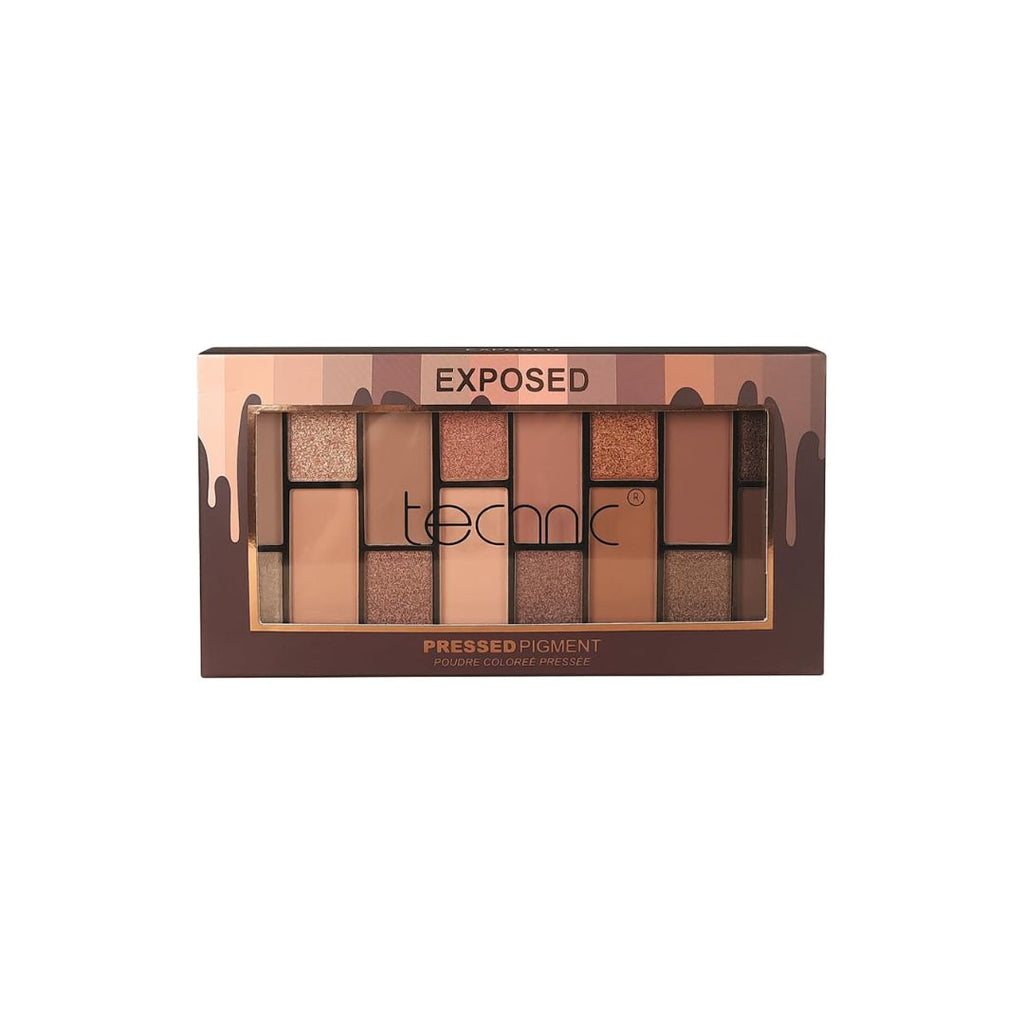 Technic Pressed Pigment Palette Exposed | 12H HD Warm Nudes