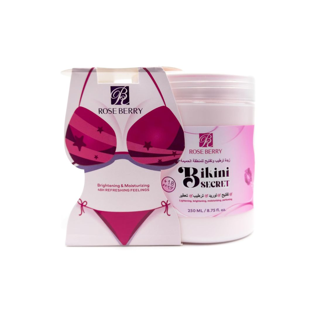 Rose Berry Bikini Secret (250g) | Intimate Area Lightening & Moisturizing