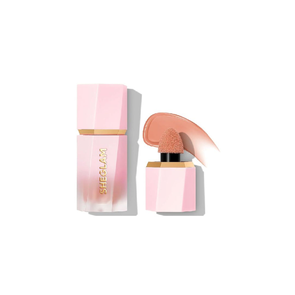 SHEGLAM Color Bloom Liquid Blush - Hush Hush | 12H HD Color