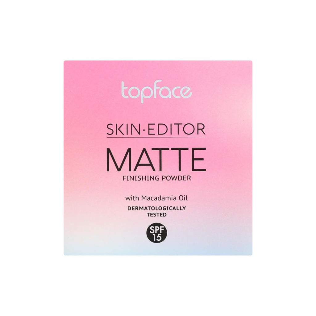 Topface Skin Editor Matte Compact Powder 002 | 12H HD Matte & SPF 15