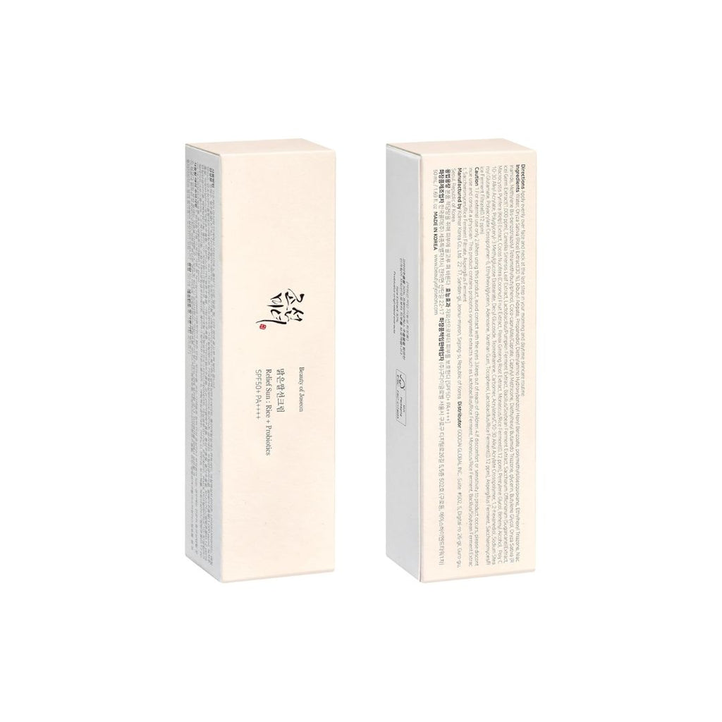 Beauty of Joseon Relief Sun: Rice + Probiotics (50ml) | SPF50+ PA++++