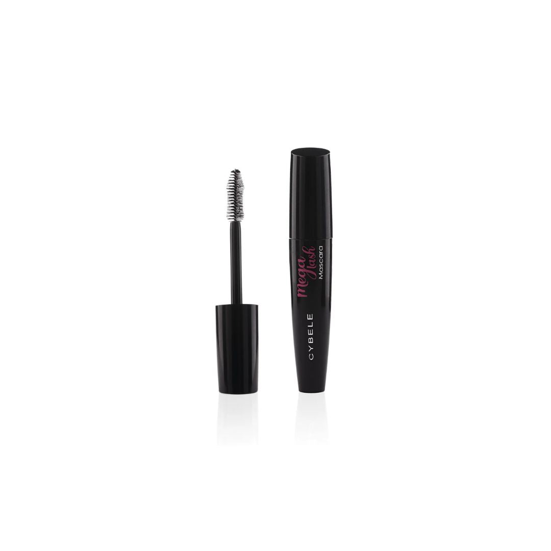 Cybele Mega Lash Mascara - 01 Dark Black | Intense Volume & Thickness