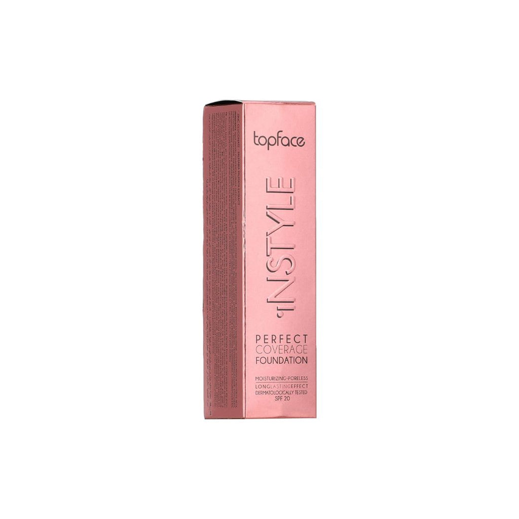 Topface Instyle Perfect Coverage Foundation Shade 02 | 12H Wear