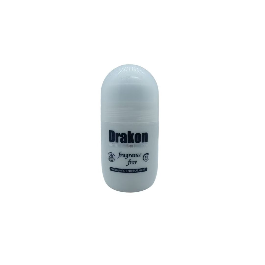 Drakon Fragrance-Free Whitening Roll-On (50ml) | 48H Medical Care