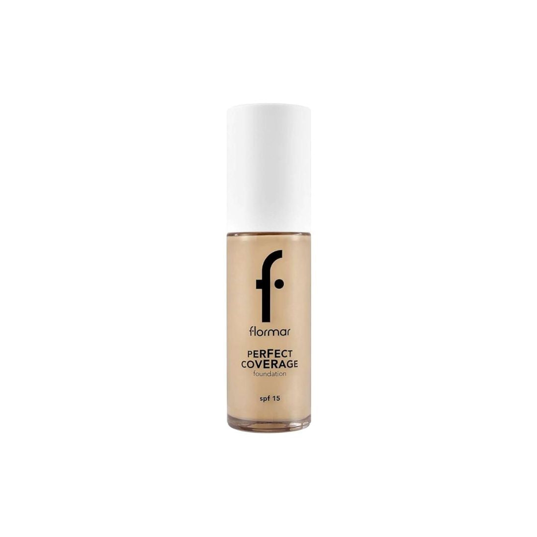 Flormar Perfect Coverage Foundation 102 Soft Beige | 12H Full Wear