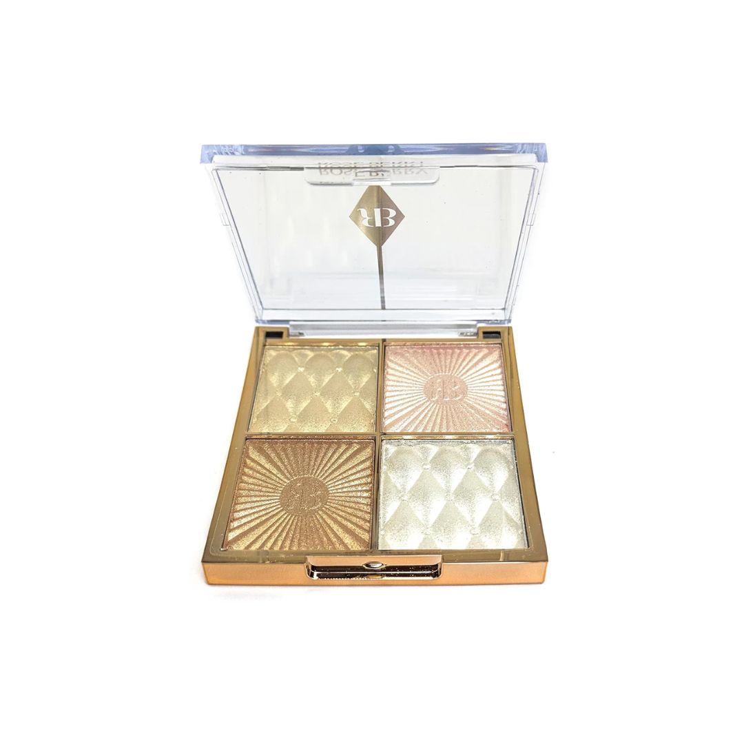 Rose Berry Luxe Powder Highlighter - Shade A | High-Shine Radiance