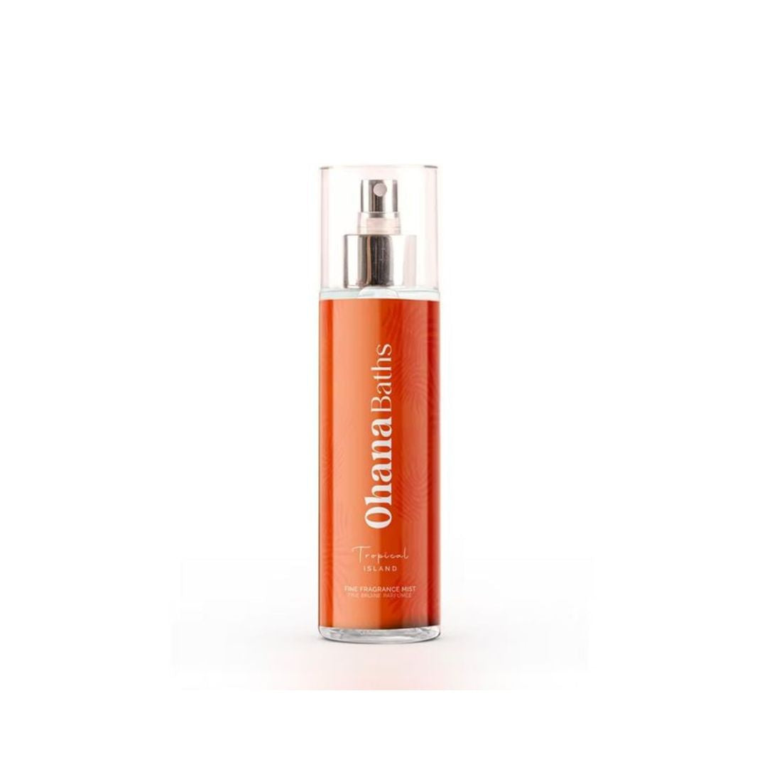 Ohana Baths Tropical Carrot Body Mist | 200ml HD Exotic Glow