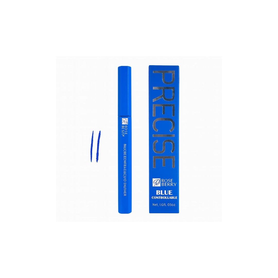 Rose Berry Ultra-Long-Wear Blue Eyeliner | 24H Artistic Cobalt