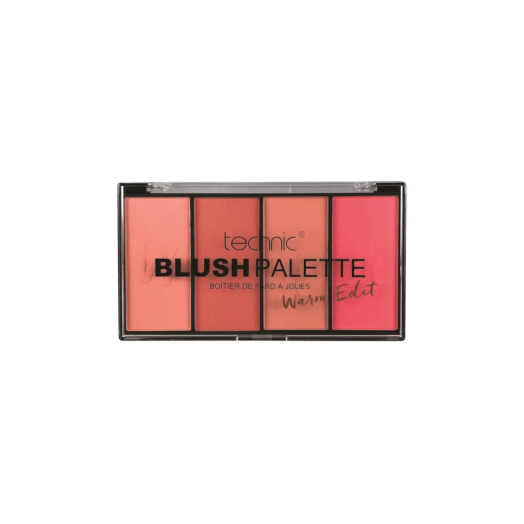 Technic Blush Palette Warm Edit | 20g HD Multi-Shade Glow