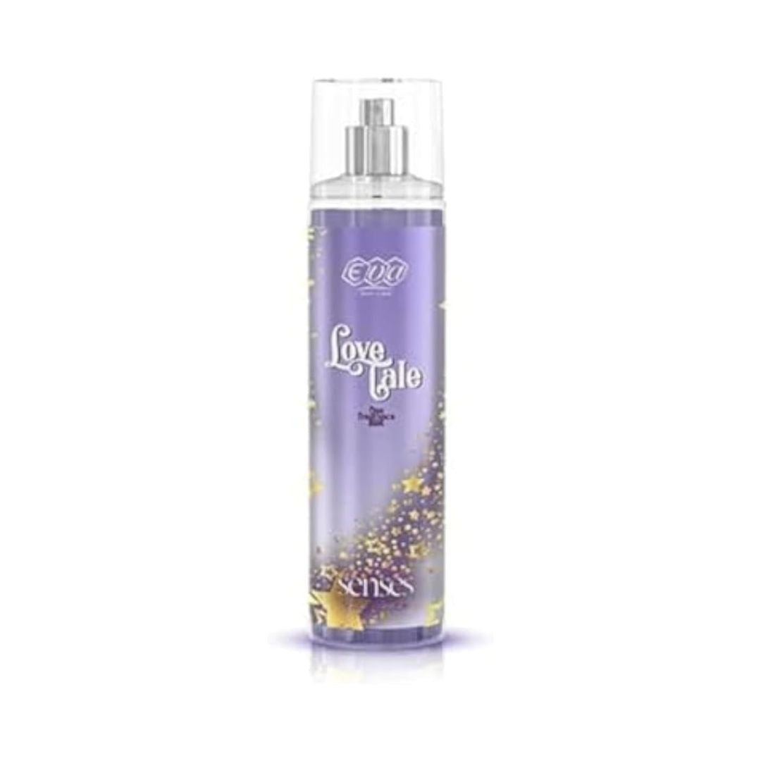 Eva Skin Care Senses Love Tale Body Splash | 240ml HD Floral Aura