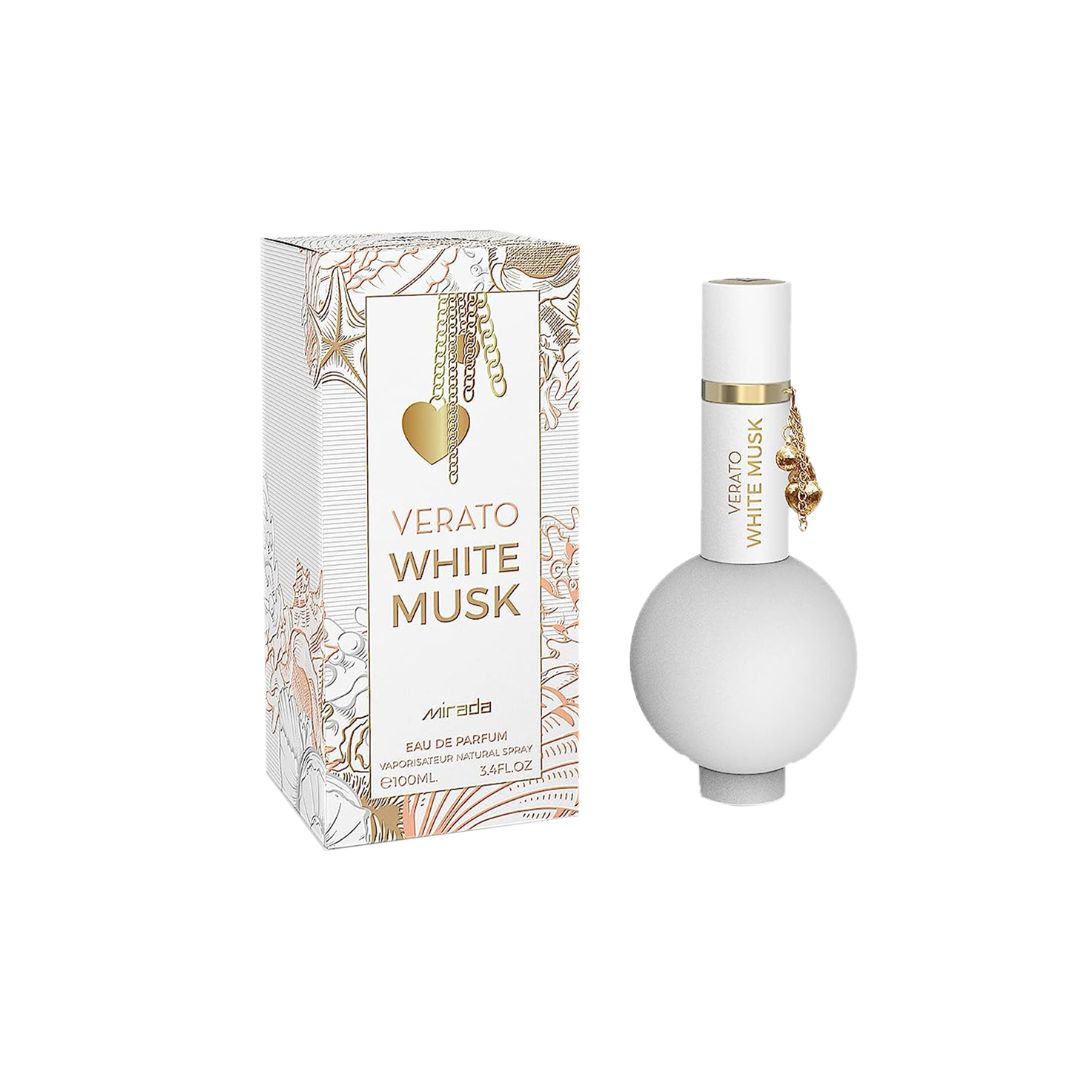 Mirada Verato White Musk EDP 100ml | Long-Lasting Clean Musk Fragrance