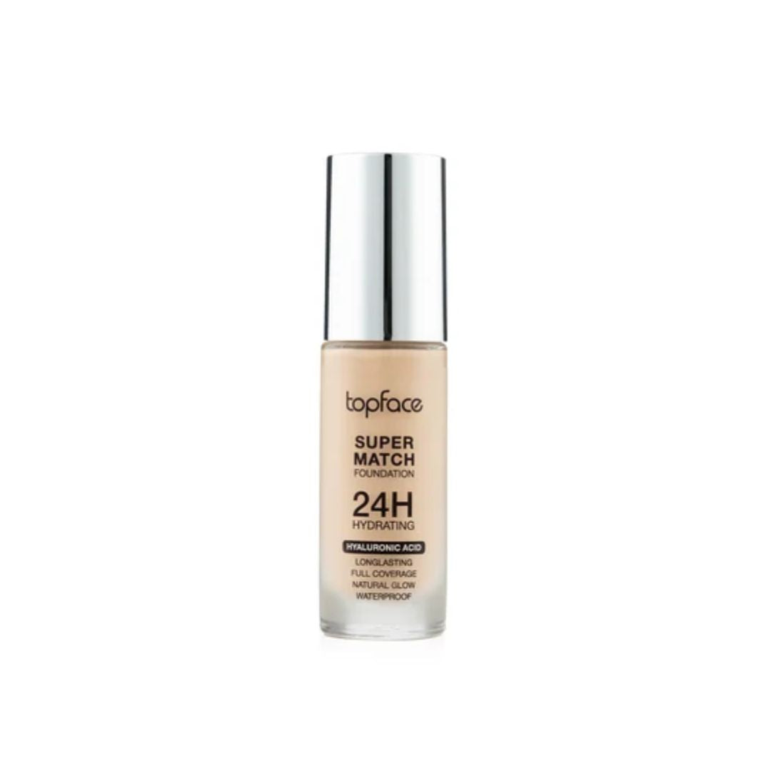 Topface Super Match 24H Foundation | Long-Wear HD Coverage