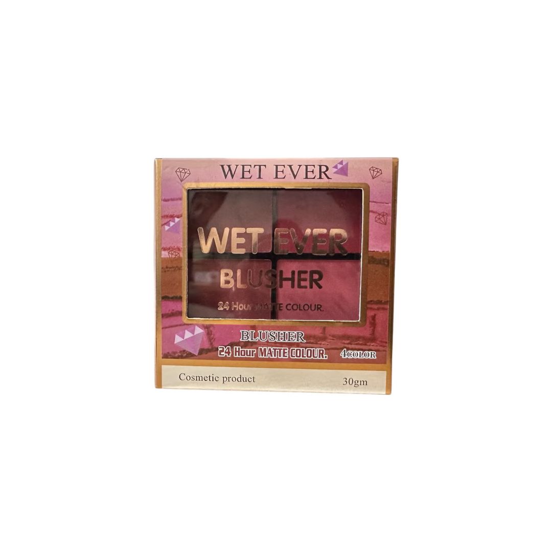 Wet Ever 24H Matte Blush | High-Pigment Cheek Color - 4 Shades
