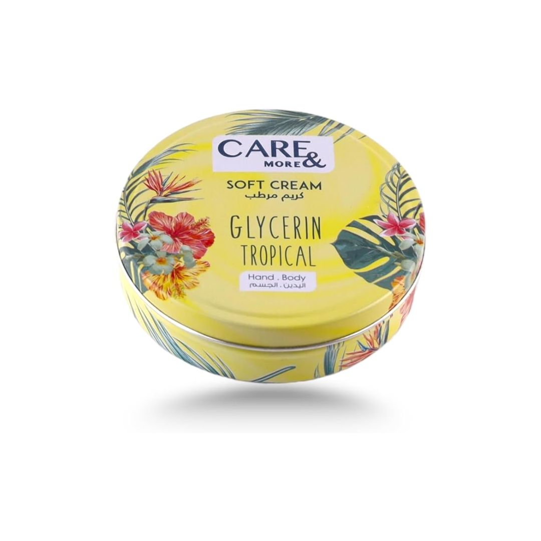 Care & More Soft Cream (75ml) - Glycerin Tropical | Intense Hydration